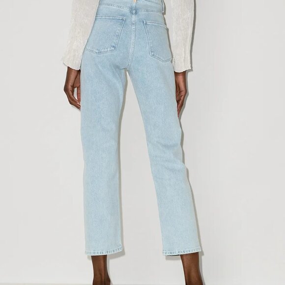 Wandler Carnation High-Waisted Straight-Leg Jeans – Size 24 - Picture 1 of 6
